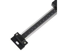 BAFOVY Calibrador Vernier Calibrador Vernier Digital 0 100 Mm Aleación de Aluminio Calibre Vertical LCD Ajuste Cero Salida de Datos para Torno Fresadora Enrutador Ensamblaje de Mesa Medición
