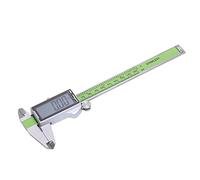 BAFOVY Calibrador Vernier Digital, Calibradores Digitales de Acero Inoxidable 150 Mm, 200 Mm, 300, Precisión de 0,01, Pantalla LED Grande, Conversión en Pulgadas para Medición de Bricolaje y (150mm)