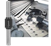 BAFOVY Calibre Exterior Micrómetro, Varilla de Bloque de Calibración de Acero Inoxidable, Herramienta de Medición Portátil y Versátil con Rendimiento Premium, Adecuado para Profesionales, (75 mm)