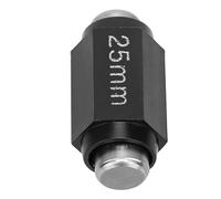 BAFOVY Calibre Exterior Micrómetro, Varilla de Bloque de Calibración de Acero Inoxidable, Herramienta de Medición Portátil y Versátil con Rendimiento Premium, Adecuado para Profesionales, (25 mm)