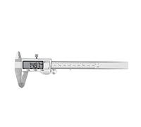 BAFOVY Calibre Vernier, Calibre Vernier Digital de Acero Inoxidable de 150 Mm, Pantalla LCD de 0,01 Mm, Herramienta de Medición de Conversión de Pulgadas para el Hogar, Taller de Bricolaje, Medición