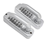 BAFOVY Cerradura Mecánica de Puerta de Entrada sin Llave, Cerradura de Código Digital de Aleación de Zinc para Puertas y Cercas, Acceso sin Llave, Amplio Rango de Temperatura