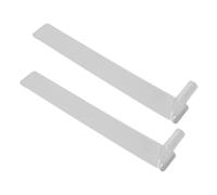 BAFOVY Clips de Soporte de Música de 2pcs, Clamp/Holder del Soporte de la Página del Libro Acrílico Transparente para Mantener Abierto, lo Suficientemente Grande para Páginas Gruesas, Las Líneas de
