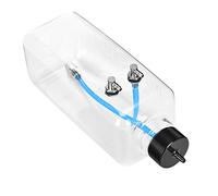 BAFOVY Combustible de Avión RC Aceite Transparente Tapa de Metal CNC de Alta Resistencia Anillo Seguro Modelo de Avión Accesorio Fácil de Instalar Plástico Duradero a Prueba de