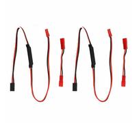 BAFOVY Control Remoto del Cabrestante para Coche RC, Controlador de Cabrestante para HSP Axial SCX10 D90 con Enchufe Adaptador, Diseño Compacto, Ajuste de Velocidad