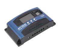 BAFOVY Controlador de Carga Solar MPPT Regulador de Panel Fotovoltaico Carga de Alta Eficiencia Farola LED Industrial Parámetros de Descarga Ajustables Protección de Corriente Inversa MOS Dual