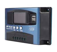 BAFOVY Controlador de Carga Solar MPPT Regulador de Panel Fotovoltaico Carga de Alta Eficiencia Farola LED Industrial Parámetros de Descarga Ajustables Protección de Corriente Inversa MOS Dual