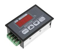 BAFOVY Controlador de Motor DC, Control de Velocidad Preciso, Pantalla Digital Fácil de Usar, Vida útil Larga, Adecuada para Motores de Cepillo, Arranque Lento y Parada, 6-60V, Jog +- Modo de