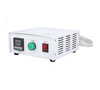 BAFOVY Controlador de Temperatura, Controlador de Termostato PID de Acero Inoxidable AC220V 0 a 752F Sonda Tipo K Pantalla Digital Salida SSR para Horno Máquina de Curado UV Tanque de Agua (#1)