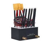BAFOVY Controlador Electrónico de Velocidad Regulador ESC de Aleación de Aluminio 14 A 75 V 200 A Motor Impermeable ESC con XT90 10 AWG USB Can UART para Robots Tablas de Surf Brazos de Robot