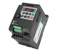 BAFOVY Convertidor de Frecuencia Vectorial Variador de Frecuencia ABS Monofásico AC220 240V 1.5KW Ajuste Automático PID con Control V F Parada de Arranque Rápido para Talleres de Motores y Uso