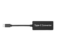 BAFOVY Convertidor de Tipo C de Carga Rápida, PTC Incorporado, Material ABS, Ampliamente Compatible, Diseño Portátil, para Consolas de Juegos de Conmutación, Teléfonos Móviles, Cuadernos, con Alta