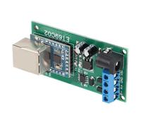 BAFOVY Convertidor Ethernet a Módulo PCB 12V 9600BPS TVS Protección contra Sobretensiones UDP MQTT Servidor Serie para PLC PTZ Cámara Smart Home DIN35 C45 Rail (sin Carcasa)