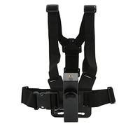 BAFOVY Correa de Arnés para Montaje en el Pecho, Soporte Ajustable para Cámara de Acción con Soporte Desmontable para Transmisión en Vivo y Deportes Al Aire Libre