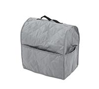 BAFOVY Cubierta de Polvo con Bolsillos Grandes para Cocina, Cubierta Ligera de la Batidora de Poliéster, Bolsa de Transporte para Accesorios de Batidor y Folletos de Recetas, Desde (Grey)