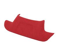 BAFOVY Cubierta Inferior del Volante, Moldura Inferior del Volante, Decoración Interior de Repuesto de 2 Mm con Respaldo Adhesivo, Protección de Superficie Suave Al Tacto para Camaro 2016 (rojo)