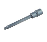 BAFOVY Dado Hexagonal, Casquillo de Sujeción Hexagonal Métrico de Acero de Aleación S2, 140 Mm de Longitud, Punta Biselada, Acabado Pavonado para Uso de Reparación por Técnicos Mecánicos y Usuarios