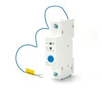 BAFOVY Disyuntor Inteligente WIFI 1P Interruptor de Carril DIN AC230V Control de Aplicación EWeLink Temporizador de Carcasa de PC Control de Voz para Oficina en Casa Bomba Agrícola Asistente de (63A)