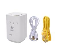 BAFOVY Enrutador Inalámbrico WiFi 6, Punto de Acceso WiFi Portátil, Dispositivo Móvil, Enrutador de Viaje con Ranura para Tarjeta SIM, Puerto RJ45 para Viajes en Casa, Coche, hast
