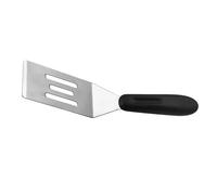 BAFOVY Espátula de Acero Inoxidable Espátula de Cocina Ranurada con Superficie Antiadherente, Ligera, 70 G, Volteador de Alimentos Multifunción para Cocina Japonesa, Casera y Barbacoa
