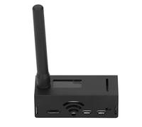 BAFOVY Estación de Radio Hotspot Módulo de Punto de Acceso MMDVM de Aleación de Aluminio con Indicadores LED OLED Tarjeta 16G Módem de Voz Digital WiFi para Usuarios de Radioaficionados