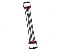 BAFOVY Extensor de Pecho, 5 Bandas de Resistencia Desmontables para Entrenamiento de Fuerza Muscular del Pecho, con Antideslizante y Tensión Ajustable, Equipo de Fitness para (Black)