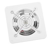 BAFOVY Extractor de Aire, Ventilador de Baño Montado en la Pared de 100 Mm con Flujo de Aire de 140 ³/h, Motor de Cobre de 25 W para Cocina, Baño, Garaje, Sótano