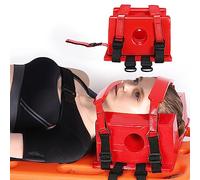 BAFOVY Inmovilizador de Cabeza para Tablero, Algodón NBR Impermeable, Compatible con Rayos X, MRI y CT, con Dos Orificios para Las Orejas, Soporte Cefálico