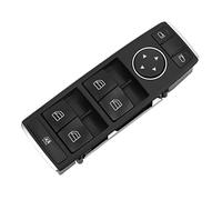 BAFOVY Interruptor de Control de Ventana Eléctrica de Coche, Interruptor de Ventana de Metal ABS 1669054300, Reemplazo Directo de Respuesta Rápida para CLA250 GLA250 B Clase W242 ML W166 GL X166