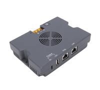 BAFOVY Inyector PoE Adecuado para Inyector de Alimentación A Través de Ethernet de Aleación de Aluminio Gen 3 350W 6A Salida USB A Tipo C XT60 Plug and Play para Configuración de Internet Satelital