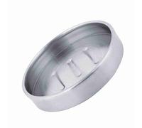 BAFOVY Jabonera de Acero Inoxidable, Jabonera Premium para Baño y Cocina, Soporte Elegante con Drenaje, 4,06 X 4,06 X 0,79 Pulgadas, Adecuado para Varios Tamaños