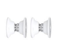 BAFOVY Juego de 2 Soportes Magnéticos para Puertas de Vehículos Recreativos, Resistentes, para Caravanas, Remolques de Viaje y Remolques de Quinta Rueda con un Potente Diseño magnético. (White)