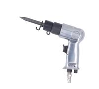 BAFOVY Juego de Cinceles de Aire de Aleación de Aluminio con Pala Neumática, 4500 BPM, de 41 Mm con 4 Cinceles, Regulador de Potencia de Agarre Ergonómico para Corte de Metal, Raspado de Superficies,