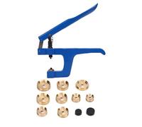 BAFOVY Juego de Herramientas de Prensa para Relojes, Ergonómico con 11 Dados Intercambiables para Reparación de Relojes, Prensado de Cubierta de Cristal y Tapa Trasera