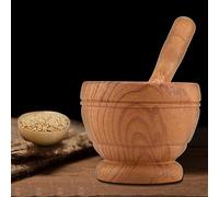 BAFOVY Juego de Mortero y Maja, Molinillo de Ajo, Herramientas de Cocina Manuales, Cuenco para Moler Hierbas, Juego de Trituradora de Plástico, Diseño Ergonómico para Cocinar y Moler Medicamentos