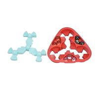 BAFOVY Juego de Pinball Giratorio, Juego de Cuentas de ABS con Base, Juguete Ergonómico para Aliviar el Estrés, Mejora el Enfoque y la Resolución de Problemas para Niños, Adultos, Fiesta en Casa (12