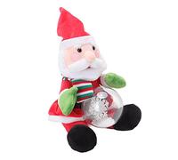 BAFOVY Juguetes Navideños para Cantar, Juguete Eléctrico de Felpa con 3 Canciones, Luz y Acción de Baile, Juguete Navideño de Plástico, Algodón y Poliéster para Mesa, sofá, Cama, Coche, Decoración
