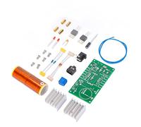 BAFOVY Kit de Bobina de Música Mini Altavoz de Juego de Transmisión Inalámbrica 15 W CC 15 a 24 V Entrada de Audio de 3,5 Mm Bobina de LED para Experimentos de Audio de Bricolaje Usuarios de
