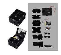 BAFOVY Kit de Bricolaje de Juguete Divertido Caja Automática Inútil Balancín de Metal Sin Ensamblar Mini Juguete Divertido Piezas de Caja Inútil Kit de Bricolaje Déjame en Paz Máquina Experiencia