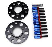 BAFOVY Kit de Espaciador de Rueda Centrado en el Cubo, 15 Mm, 0,6 Pulgadas, con Pernos de Rueda, Aluminio 6061 T6, Mecanizado CNC para 1, 3, 5, 6, 7, 8, Serie Z3, Z4, Z8, M3, M5, X1 (Blue)
