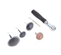 BAFOVY Kit de Herramientas de Parche de Reparación de Neumáticos, Kit de Herramientas de Parche de Reparación de Neumáticos Universales, Solución Integral de, Proceso Eficiente con
