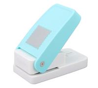 BAFOVY Lever Action Stamp Punch, 38.1mm Cuadrado Forma de Sello Postal Herramienta de Perforación con Diseño Compacto Bloqueable para Suministros de Manualidades, Creación de Tarj (cuadrado Grande)