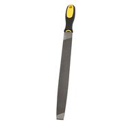 BAFOVY Lima de Afilar Herramienta de Carbono T12 Lima Plana de Acero de 37 Cm con Antideslizante PP Dientes Medios de Corte único para Afilar Cuchillos de Metal y Uso en Talleres