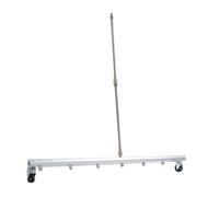 BAFOVY Limpiador de Debajo de la Carrocería con Lavadora a Presión, Escoba de Agua de Acero Inoxidable de 39" con Conector Rápido de 1/4" para una Limpieza Eficiente de los Bajos del Coche y del