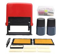 BAFOVY Máquina de Codificación de Fecha Ajustable B2.5, Impresora de Estampado Manual ABS para Diversas Superficies, Larga Vida útil, Tinta de Secado Rápido, de Caracteres de 2,5 Mm