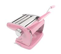 BAFOVY Máquina Manual para Hacer Fideos, Laminadora de Masa de Acero Inoxidable con 6 Niveles de Espesor Ajustables, Máquina para Hacer Pasta con Manivela para Lasaña, Fettuccine, Envoltorio de Bola