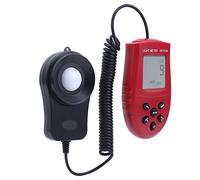 BAFOVY Medidor de Luz Digital ABS Luxómetro HS1010A Rango Automático Pantalla FC y LX 2000 20000 200000 Lux Fotómetro Portátil para Escuelas Hospitales Hogares Hoteles