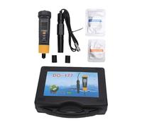 BAFOVY Medidor de Oxígeno Disuelto DO Teste, Sensor de Alta Precisión, LCD Retroiluminada, Bloqueo de Datos para Pruebas de Agua en Estanques, Peceras, Acuarios e Hidroponía