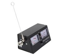 BAFOVY Medidor de ROE y Potencia ABS Medidor de ROE Digital 0 a 10W 0 a 100W Conector SO239 para Usuarios de Radio CB Antena SWR RF Prueba de Intensidad de Campo de 27 a 30MHz