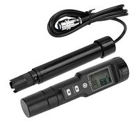 BAFOVY Medidor Digital de Oxígeno Disuelto ABS DO Meter con Detección de Temperatura 32 a 104 Fahrenheit 0,0 a 30,0 Mg L Compensación Automática para Laboratorio de Piscinas de Acuicultura